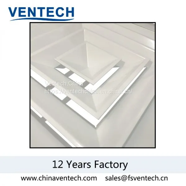 Aluminum Supply Square Lay in Air Ceiling Diffusers Parts photo-4
