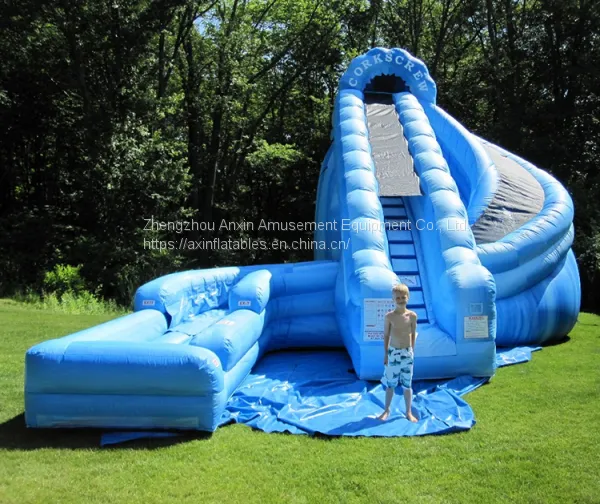 Inflatable Slip and Slide Inflatable Water Slide Axs-07 photo-4