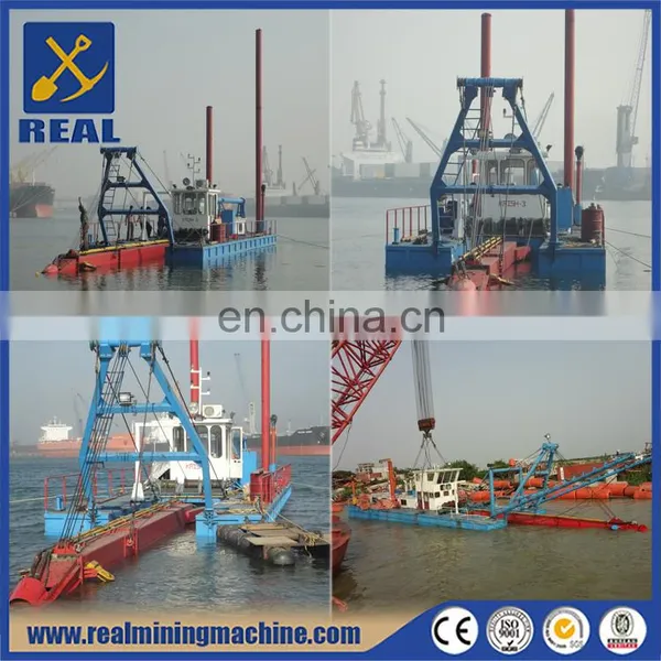Small Scale Sand Pumping Cutter Suction Dredger Sucter Sand Baots photo-2