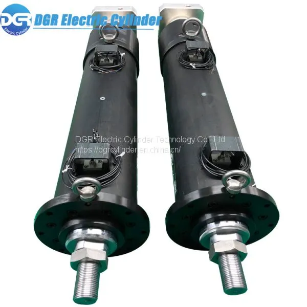 100% Duty Cycle Large Thrust Programmable Servo Telescopic Electric Cylinder for Stamping Equipment photo-4