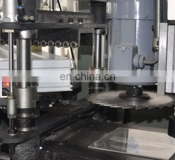 2 Axes Upvc Corner Cnc Cleaning Window Machine photo-7