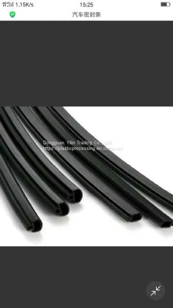 Manufacturer Customized Sealing Strip for Vehicle Doors and Windows photo-3