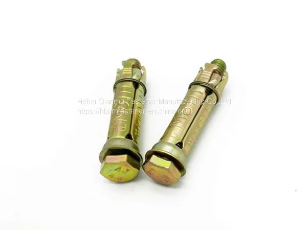 3 or 4 Pcs Shield Anchor 3pcs Fix Bolt Sleeve Anchor