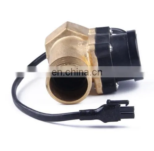 Liquid Booster Solar Heater Brass HT800 One 1 Inch Water Pump Flow Sensor Switch photo-2