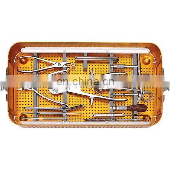 CE & ISO Certificated Mirco Plate Instrument Set and Mini Fragment Instrument Set Orthopedic Surgery Surgical Instruments photo-4