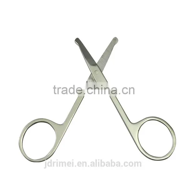 Curved Scissors Blunt Perfect With Eyebrow Razor Manicure Scissors photo-2