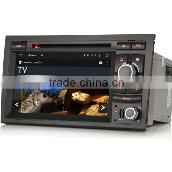 Erisin ES2028A 7" HD Capacitive Touch Screen Android 4.4.4 Car Radio DVD for RS4 A4 photo-5