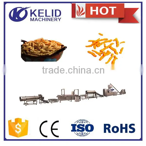 China Supplier New Design Corn Curls Making Machinery