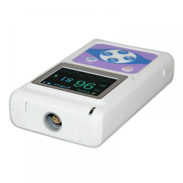 Hot Sale CE CONTEC CMS60D+3 SPO2 Probes Adult Child Infant Handheld 24 Hours Fingertip Pulse Oximeter SPO2 Monitor Pulse Rate Free Software photo-2