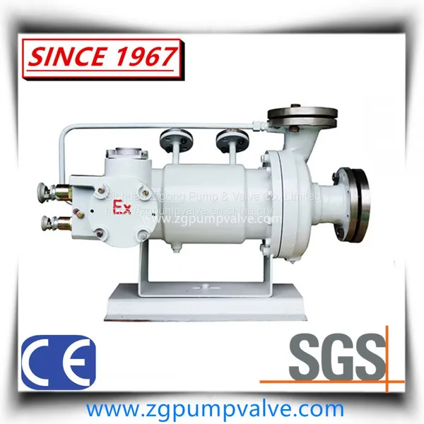 HT/High Temperature Isolation Type Chemical Canned/Shield Motor Pump photo-4