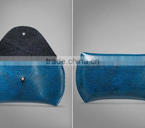 Customized Genuine Leather Computer Mouse Case Mouse Holder Mouse Organizer Bag for Macbook Air/pro photo-3