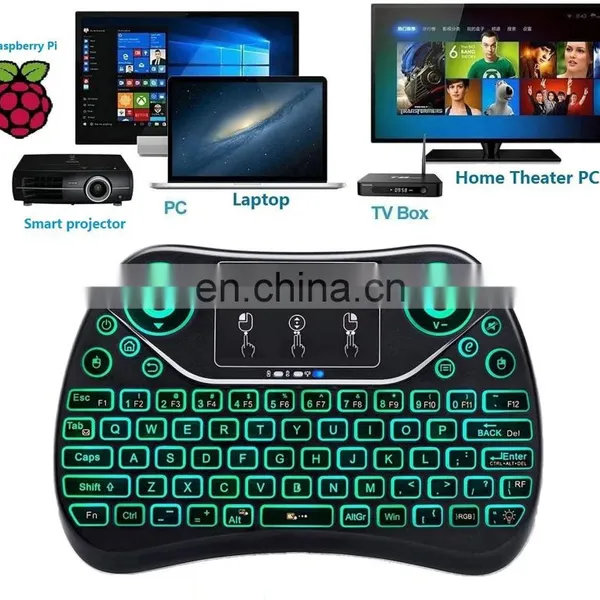 Drop Shipping T2 2.4GHz Wireless Mini Keyboard With Touchpad Mouse and Multimedia Keys for Android tv Box photo-4