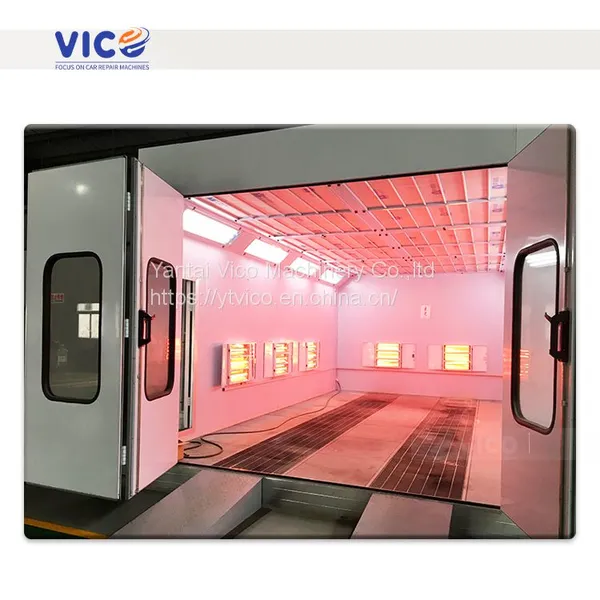 Vico Hot Selling Car Spray Booth Factory Price Car Spray Paint Booth Automotive Paint Box #VPB-E700 photo-3