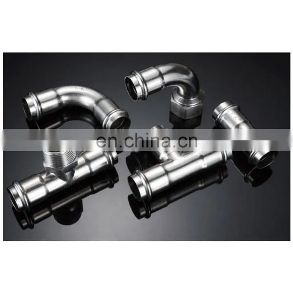 Best Choice Exceptional Quality Accessories Stainless Steel Elbow Flange Union Tee Stainless Steel Pipe Fitting