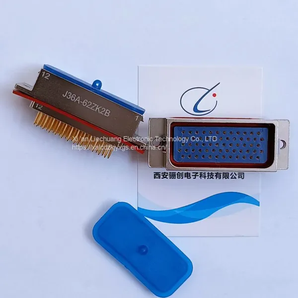 J36A Series Rectangular Connector Plug Socket J36A-62TK J36A-62ZJB J36A-62ZJ2B J36A-62ZJL photo-2