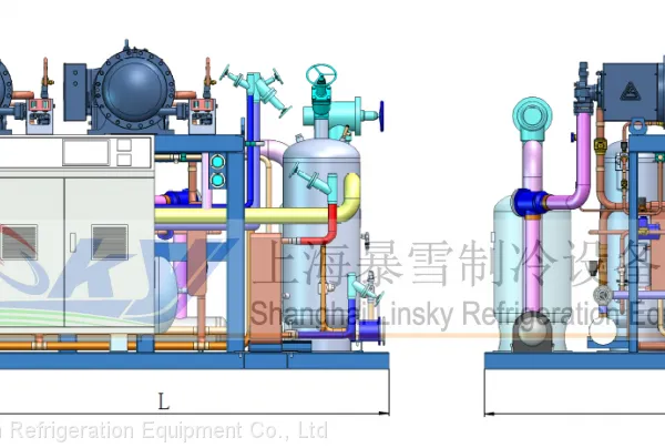 Hanbell Compressor Condenser Unit for Cold Room photo-4
