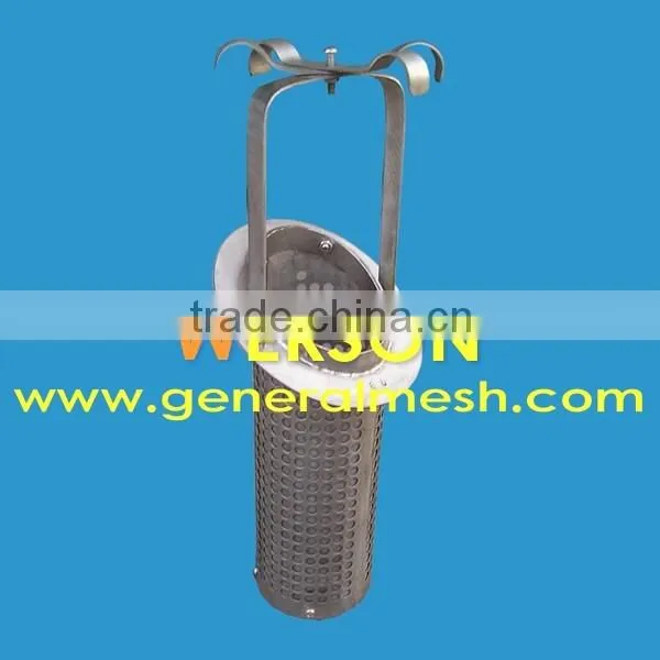 Stainless Steel Perforated Metal Basket Strainer and CYLINDER | Generalmesh photo-2