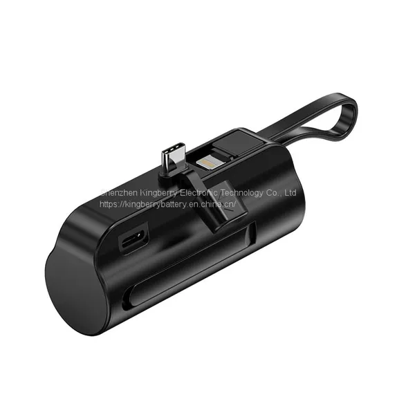 Emergency Power bank 5000mah fast charger 5V 2A portable mini battery chargers