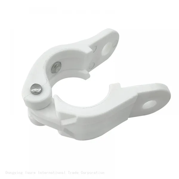 ISURE MARINE High Quality Factory Wholesale White Nylon Adjustable Clamp for 22-28mm photo-5