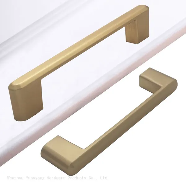 Satin Nickel Brushed China New Zinc Furniture Solid Cabinet Handle Black