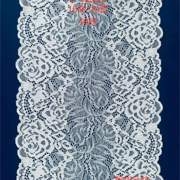 Lace Realm Stretch Floral Pattern Lace Ribbon Trim for Sewing Gift Package Wrapping Floral Designing & Crafts photo-3