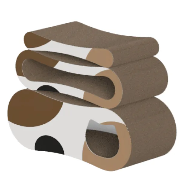 MeowLove Hot Sales Scratcher Cat Play Toy Corrugated Cardboard Cat Scratcher Cat Cardboard