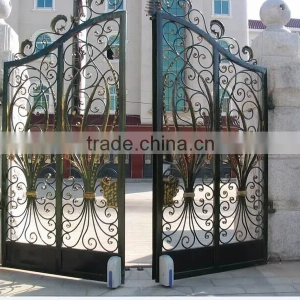 New Design Gate for Houses, Metal Home Gates, Metal Gate Design, Lviba Electric Fence Gate