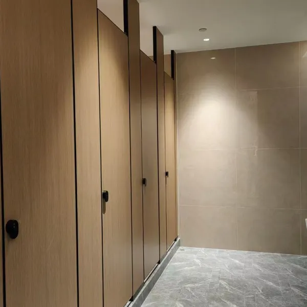European Style Cubicle Toilet Customizable Material Phenolic Nylon HPL School Toilet Cubicles photo-3