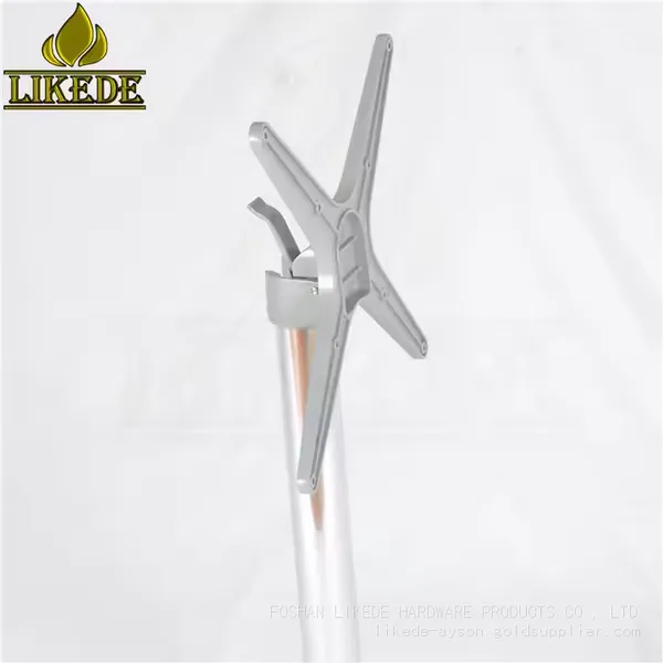 Stackable Aluminum Folding Table Base Restaurant Furniture Legs Foldable Table Frame photo-3