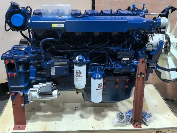 Hot Original Weichai Diesel Engine Low-Priced 6 Cylinder Truck WP10.375E53 Machinery Engine photo-2