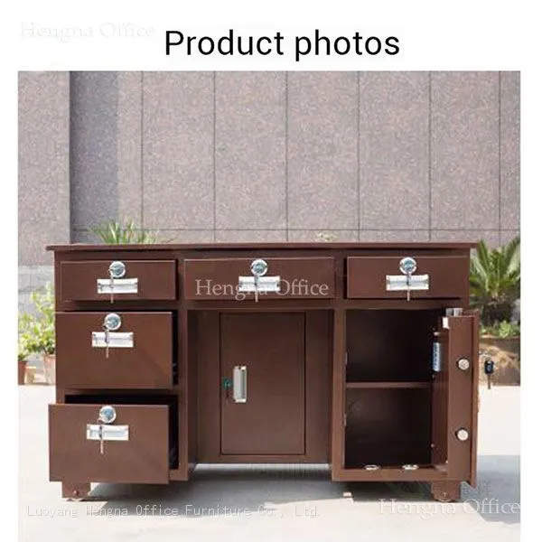 SES-110F 1.1m Biometric Safe Desk | Thickened Forging ，Anti-Pry Design | OEM Supplier for Jewelry Store photo-5