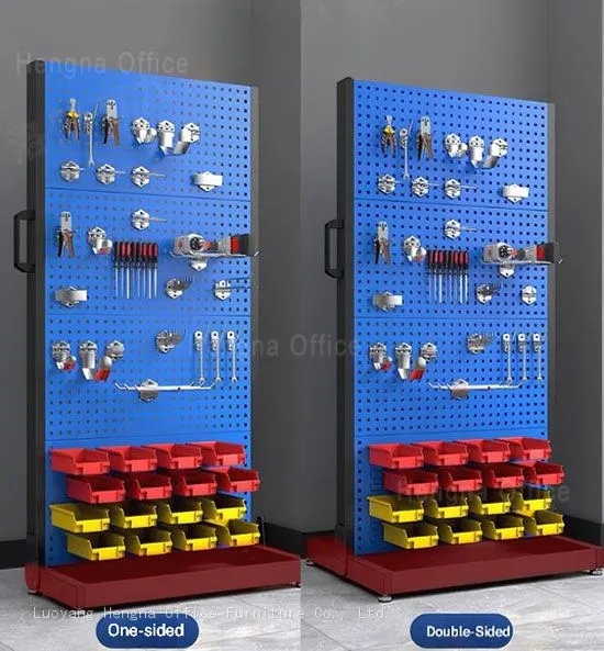 HN-1990M | Maneuverable Mechanic Tool Board | Double-Sided Mobile Stand With Anti-Slip Casters for Busy Workshop photo-3
