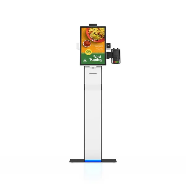 Aonpos APK06 Desktop Self-checkout Machine Highly Reliable Touchscreen Kiosk Convenience Store Interactive Ordering Kiosk photo-4