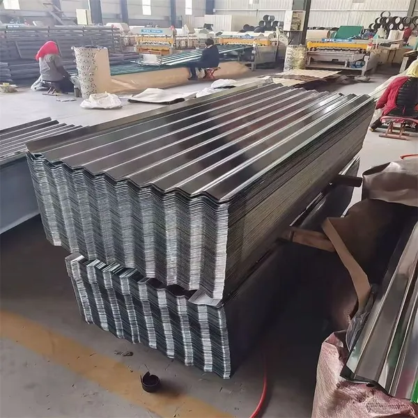 GI Z275 Galvanized Corrugated Sheet Galvanized Steel Roofing Sheet Plate photo-3