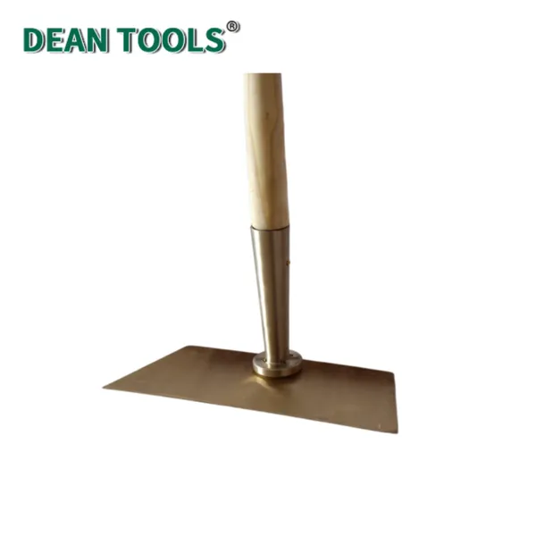 Non-Sparking Hoe With Handle,Long Handle Design,Comfortable Grip,Explosion Proof photo-2