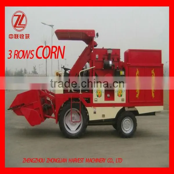 New model for combine harvesting corn machine