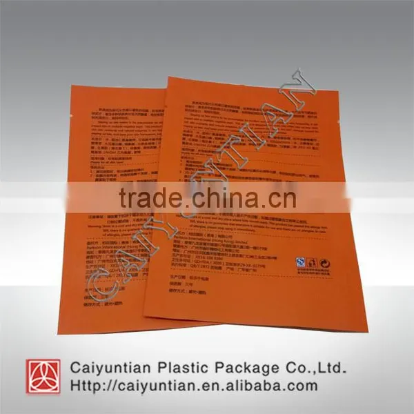 Orange Mask Plastic Packing Bags / Foil Bags photo-2