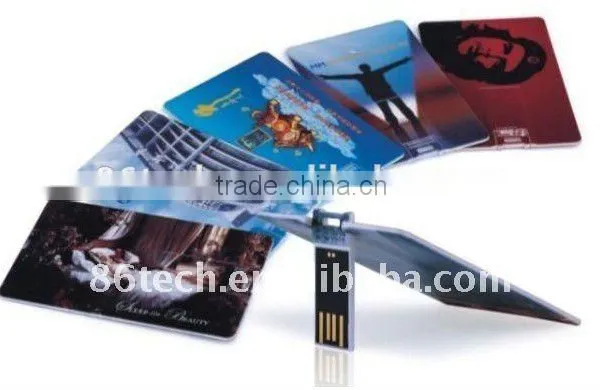 Promotional Custom Logo Usb Card, 100% Real Capacity Credit Card Usb 2.0, Cheapest Factory photo-3
