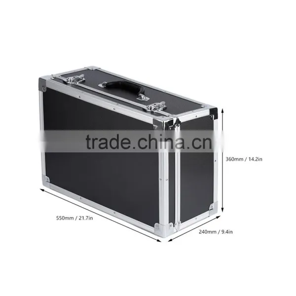 Black Aluminum Protective Carrying Hard Case Trolley for DJI Phantom 4 photo-5