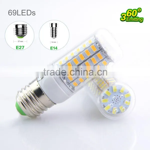 SMD 5730 E27 E14 LED Lamp 5730SMD LED Lights Corn Led Bulb 24 36 48 56 69 72Leds Chandelier Candle Lighting Home Decoration photo-5