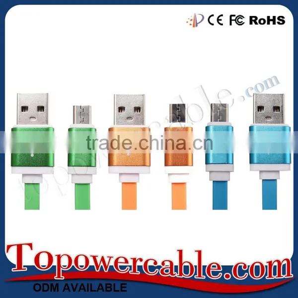 New Products 2016 Mobile Phone Accessories Shielded Micro USB 2.0 Data Cable Price photo-6