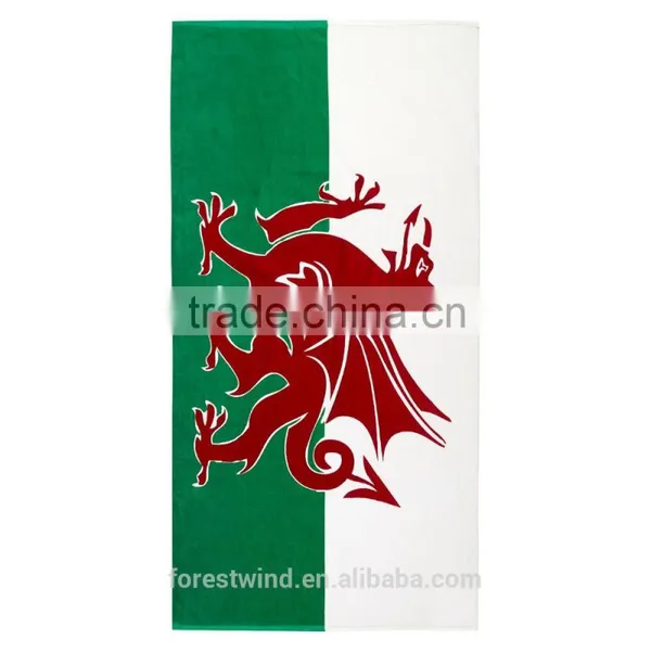 Promotional/Wholesaler Custom Cotton Beach Towel Cotton photo-2