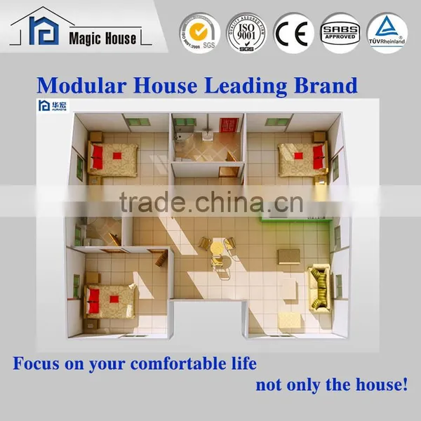 Quick Installation Sandwich Panel Low Cost Prefab Modern Steel House photo-2