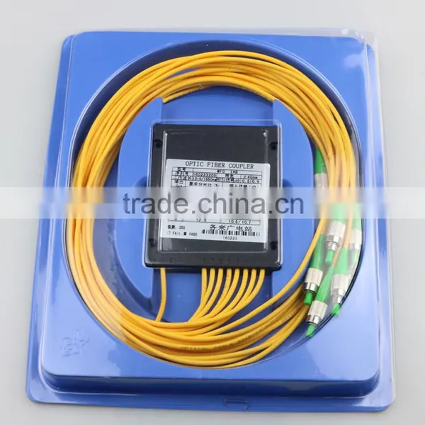 Laser Splitter FBT Fiber Optic Splitter 1*6 FC APC Fiber Optic Splitter Price