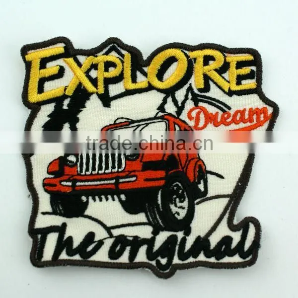 Factory Price Custom Car Embroidery Design Patches photo-2