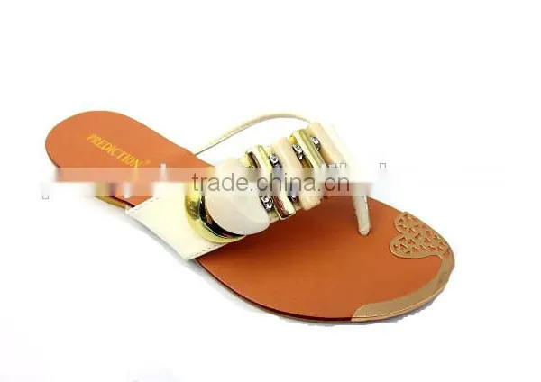 Fashion Design Comfortable Lady Fancy Flat Slipper Flip Flop photo-2