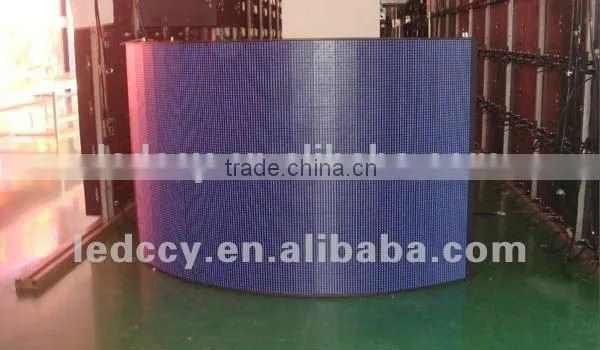CCY/Creking Outdoor Felexible Curved Shape Xxx Video Led Display/special Shape Circle Xxx Led Display Xxx Photo hd photo-6