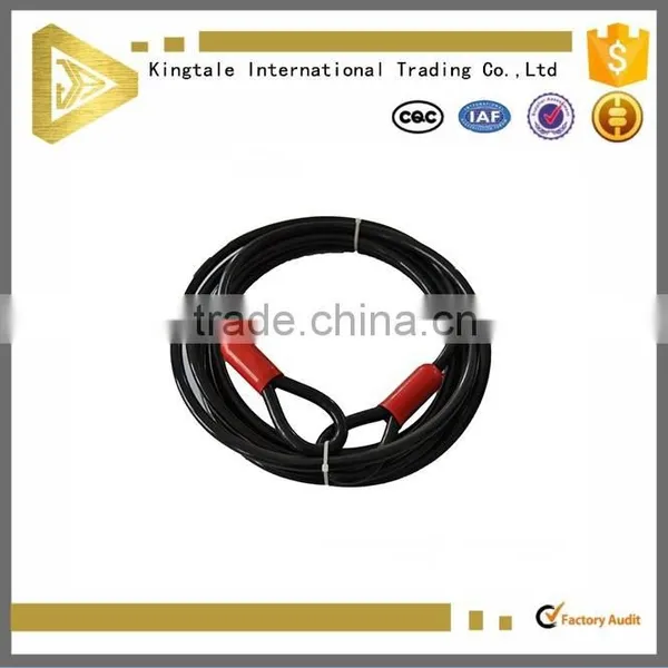 7*7 7*19 Custom-made Black Pvc pa pu Coated Pull Push Wire Cable photo-2