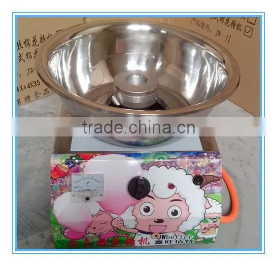 Stainless steel drawbench electric cotton candy maker