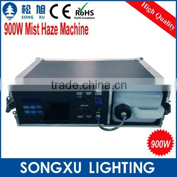 Party Decoration 900w Dmx Mist Haze Machine Fogger Generator With Fog Liquid Water Base photo-3